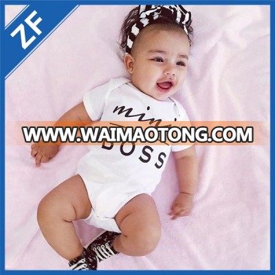 wholesale cute design kids clothing baby romper manufacturer