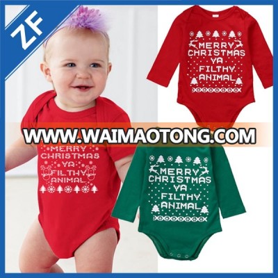 0-18months toddlers brand new Christmas baby boy girl romper