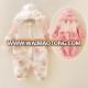 Shopping Baby Girl Clothes Kids Wear Printing Design Lace Baby Romper With Hat